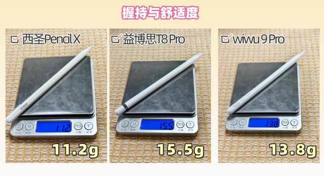 苹果平替电容笔哪个好？益博思、西圣、wiwu三大电容笔横评实测！