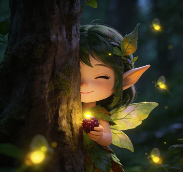 森林有光，我有糖