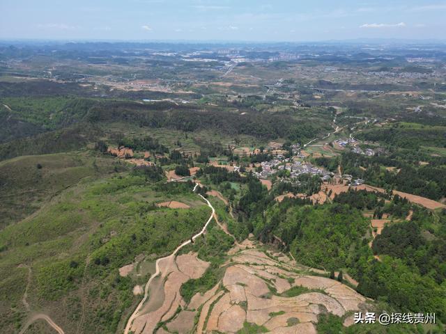 环城贵阳花溪苗王坡越野大环线之青岩段达夯翁拢“冈仁波齐”风景