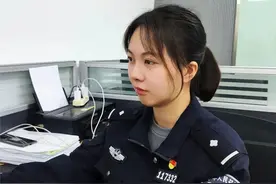 “00后”警花，纵身跳进冰冷河水中！图片