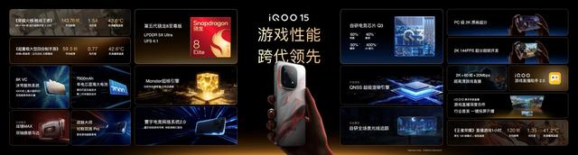 性能超长板，全面无短板”iQOO 15正式发布，售价4199元起
