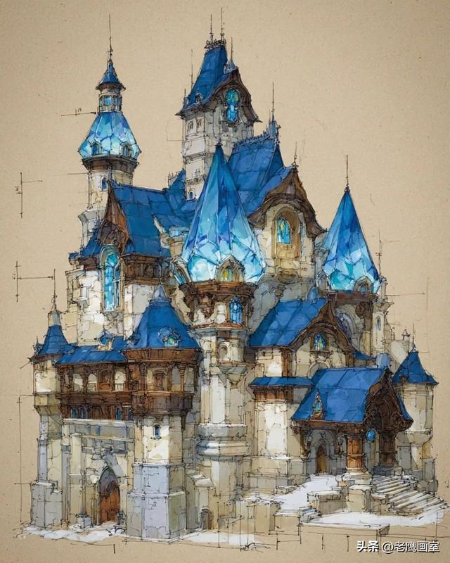 设计师用AI画了一套建筑草图，数十万网友高喊：快点造出来