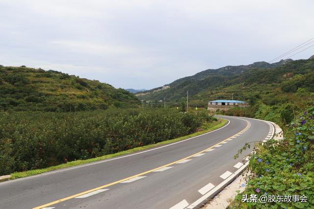 组图：牟平观水“十八盘”垭口附近，有个“保灵口”村