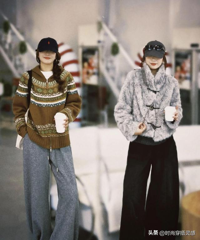 28套很火穿搭，上衣搭配高腰阔腿裤，出街时髦酷飒，优化身材显瘦