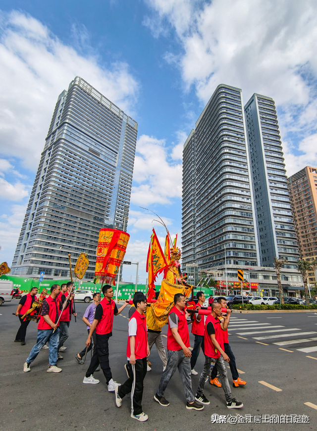正月初七海口白沙新安关康庙行符 在水泥森林中寻找旧村的过年记忆