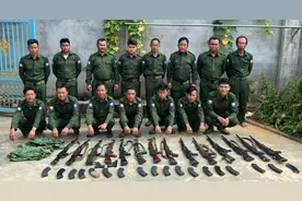 树上长95式步枪，地里捡子弹？果敢同盟军的武器装备到底从哪来？图片