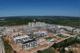 内蒙古一新学院明年竣工！图片