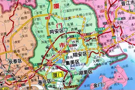 福建厦门面积小，怎样才能扩大？漳州挨着厦门的都改区了图片