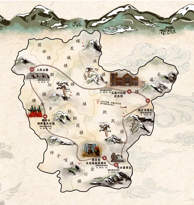 吉林省辉南 三角龙湾揽胜