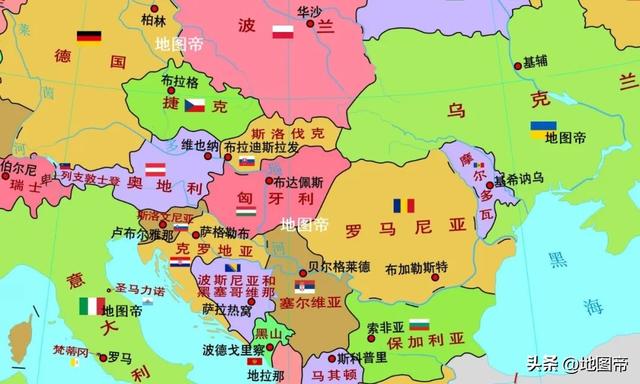 多瑙河流经哪些国家？