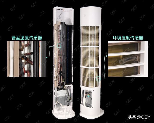 华凌神机二代3匹空调拆机 配置+控风+静音都给到位了