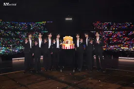 时代少年团谁热度最高？一场演唱会点赞排名就能看出来了。图片