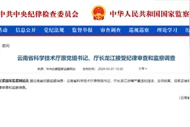 云南正厅级干部，龙江主动投案图片