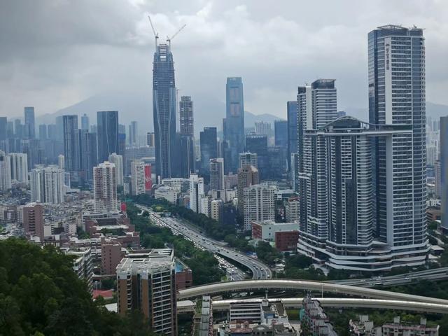 大暴雨之后的深圳罗湖笋岗，这里都快建成深圳新的CBD了！
