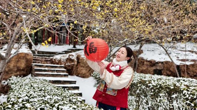 超出片，雪中的蓬莱阁自带浪漫滤镜！