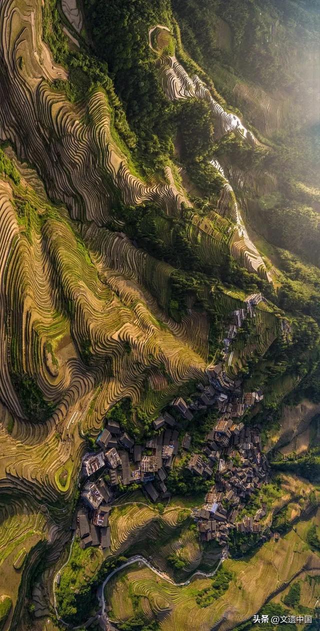 世界文化遗产里的大地艺术:全球三大绝美梯田,云山秘境桃花源