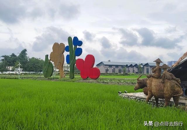 成都最美艺术农村，被人称为“成都夏威夷”，不要门票，公交直达