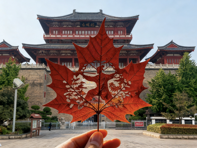 低头！捡出一片秋日的襄阳城！