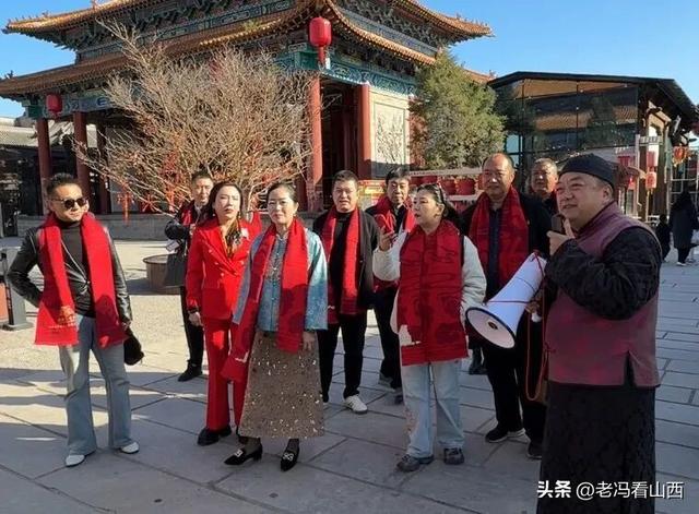 澳门会芳国际贸易促进会研学团在中国清徐关帝城参观指导