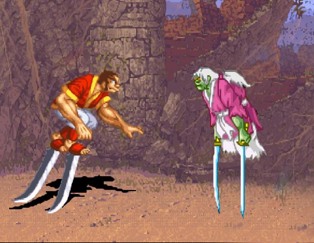 格斗游戏那些身体残缺的人物，偏偏个个都是狠角色