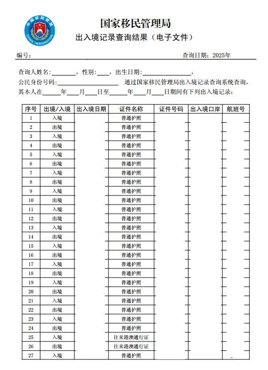 哦豁！护照盖章将成“纪念品”，该如何提供出国记录？