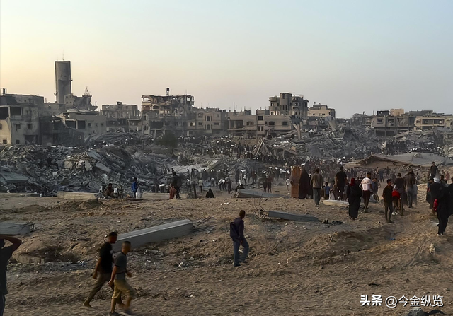 加沙被“黄线”劈两半！以色列绝望管理，下一步恐是人口置换？