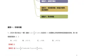 导数及其应用（八大题型）图片