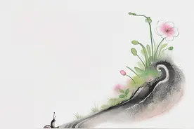 一半花开，一半月圆。两首“半”字禅诗，妙意禅机，参透世事图片