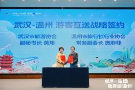 凭机票免费游景区，温州文旅来汉推介“山海”美景图片
