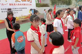 红领巾爱祖国——彭山区黄丰小学2024年六一活动图片
