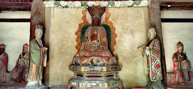 襄汾普净寺，史上最帅的四大天王和最乡土气的菩萨