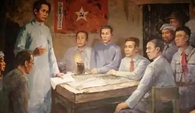 陈赓向主席介绍一人：这我兄弟，毛主席：你可知道他是我什么人？