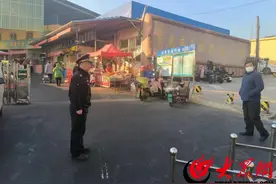 市北区开平路街道：规范市容秩序持续开展早市整治图片