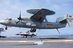 空警600预警机完成弹射试验，福建舰各种舰载机型准备齐全！图片