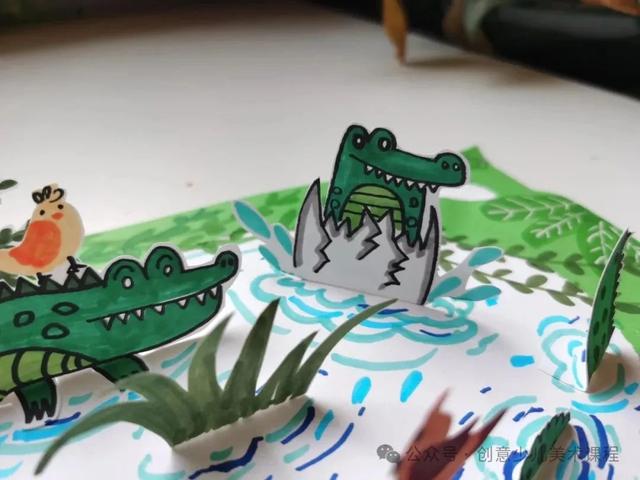 绘画教程26例—儿童手工立体画，生动有趣，创意满分！直接拉满分