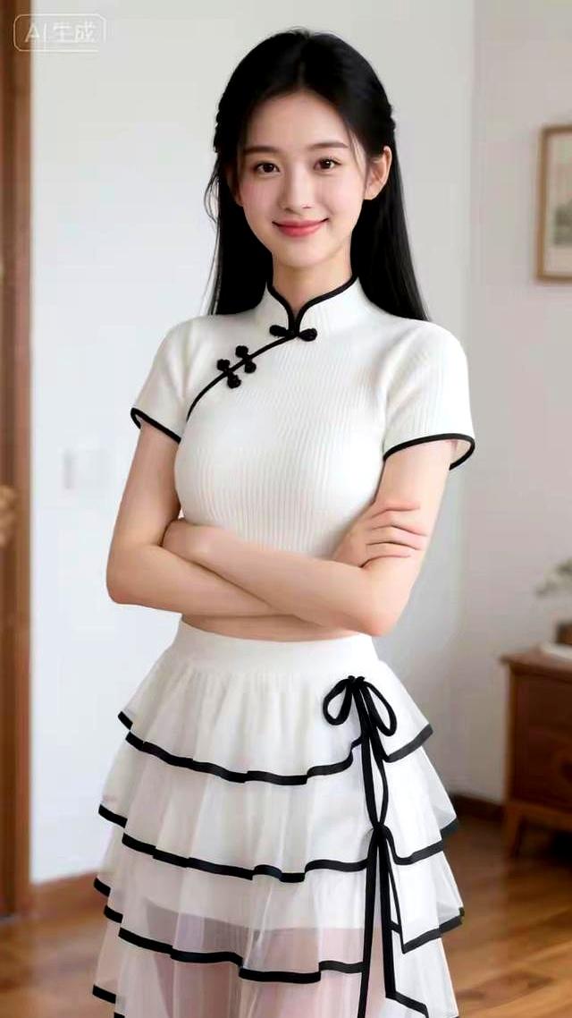 你是古典与青春的交响，一笑，便晕开满室温柔的香