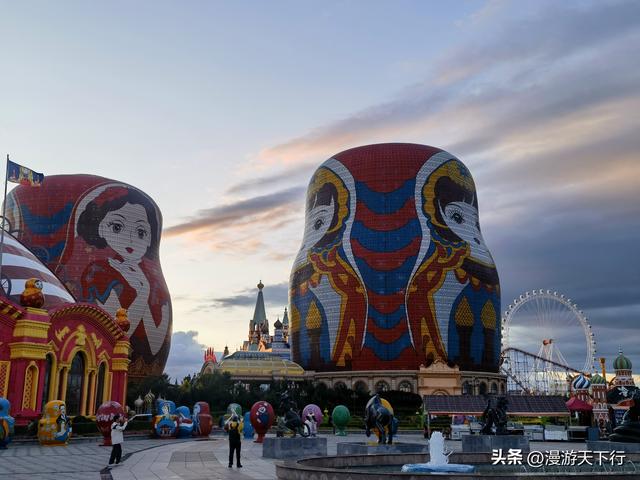 满洲里套娃景区，美轮美奂的缤纷世界，视觉的享受