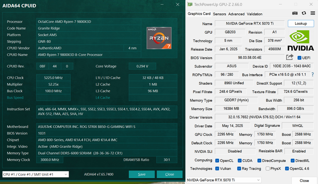 极地坚冰！华硕TUF RTX 5070Ti O16G白色游戏实测