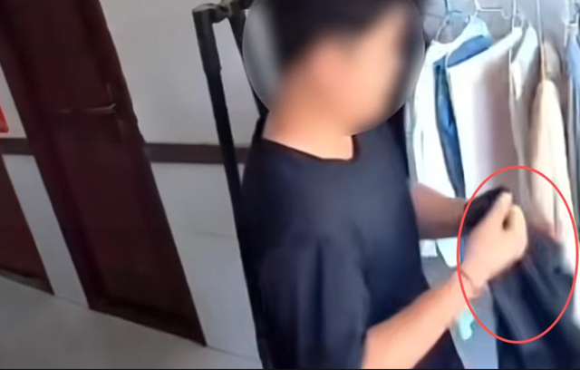 男子多次偷女内裤后续！偷窃过程流出，嘴脸曝光，女子称：可贵咧