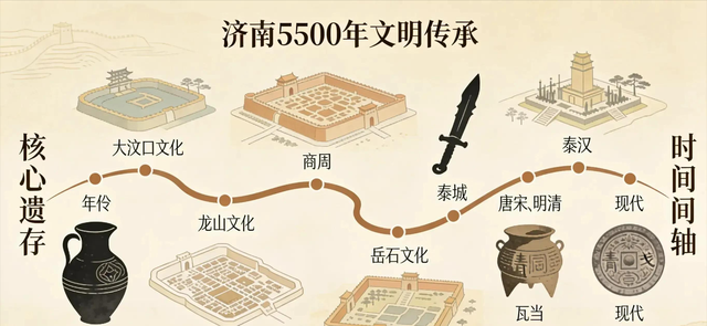 济南地铁被“逼停	”！地下挖出5000年古城，专家惊呼：华夏第一城