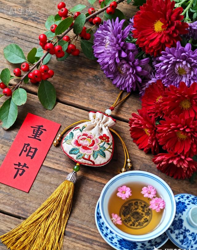 九九重阳	，菊酒飘香。五首重阳古诗词，写尽了秋思，惊艳了时光！