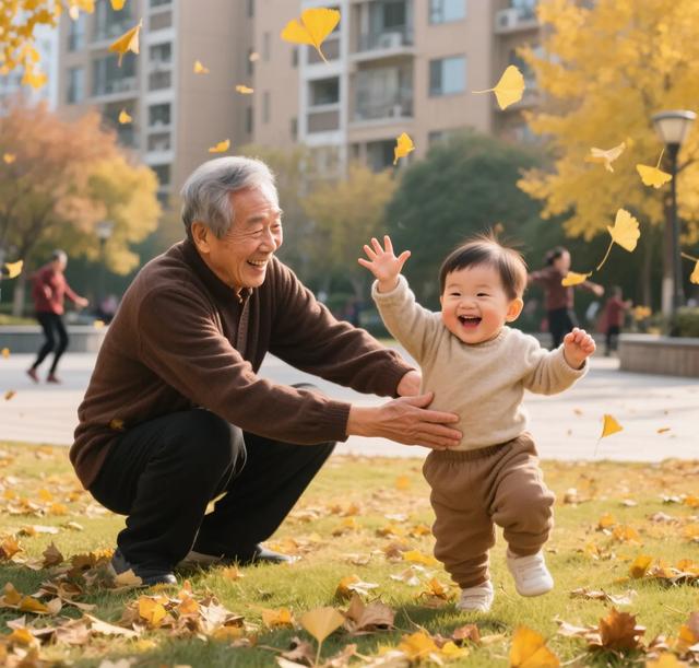 发现了没，凡是家里添了孙子，大部分老人都会发生以下变化
