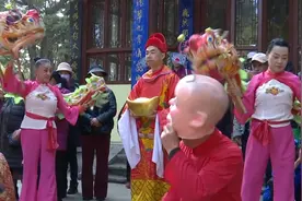 花灯、变脸、非遗技艺~从指尖到舌尖，金殿庙会新玩法，你体验了吗？图片