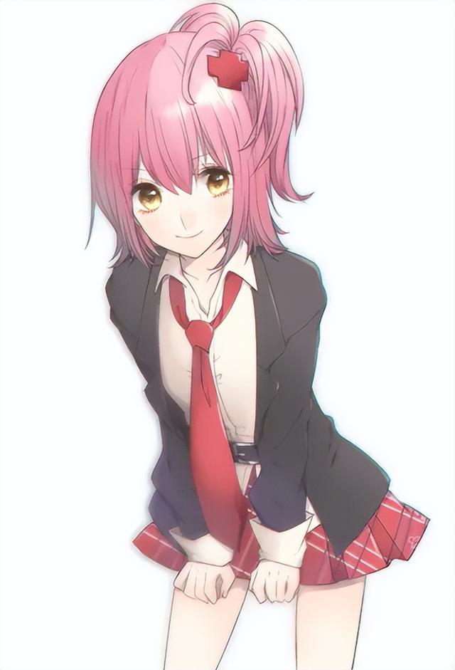 日漫中10位粉毛女主，头发越粉，打架越狠；发色越甜，刀片越尖