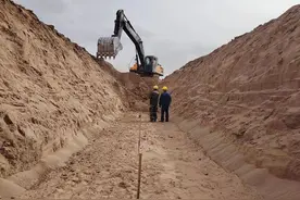 兰州新区水利工程全面开建图片