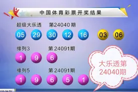 第24040期大乐透开奖。湖南独揽4注，一等奖7注，单注最高2118万图片