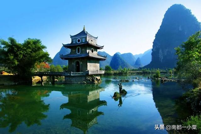 广西百色，四大古镇