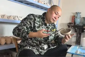 宝丰县王艳伟：汝瓷煤烧技艺“守艺人”图片