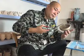 宝丰县王艳伟：汝瓷煤烧技艺“守艺人”图片