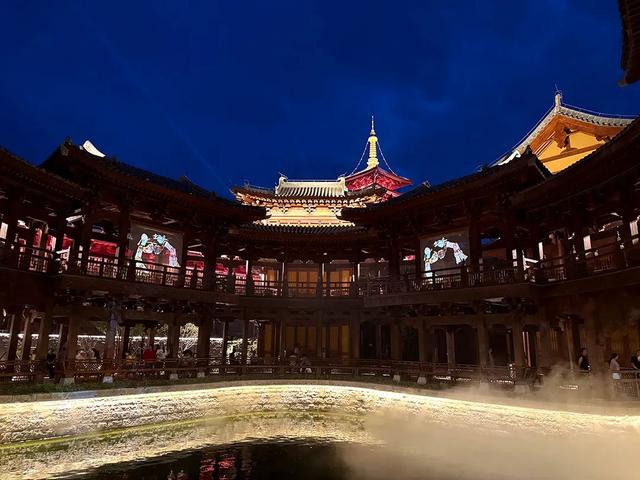 夜太阳灯光助力河南新密溱洧水城，唤醒千年梦境！